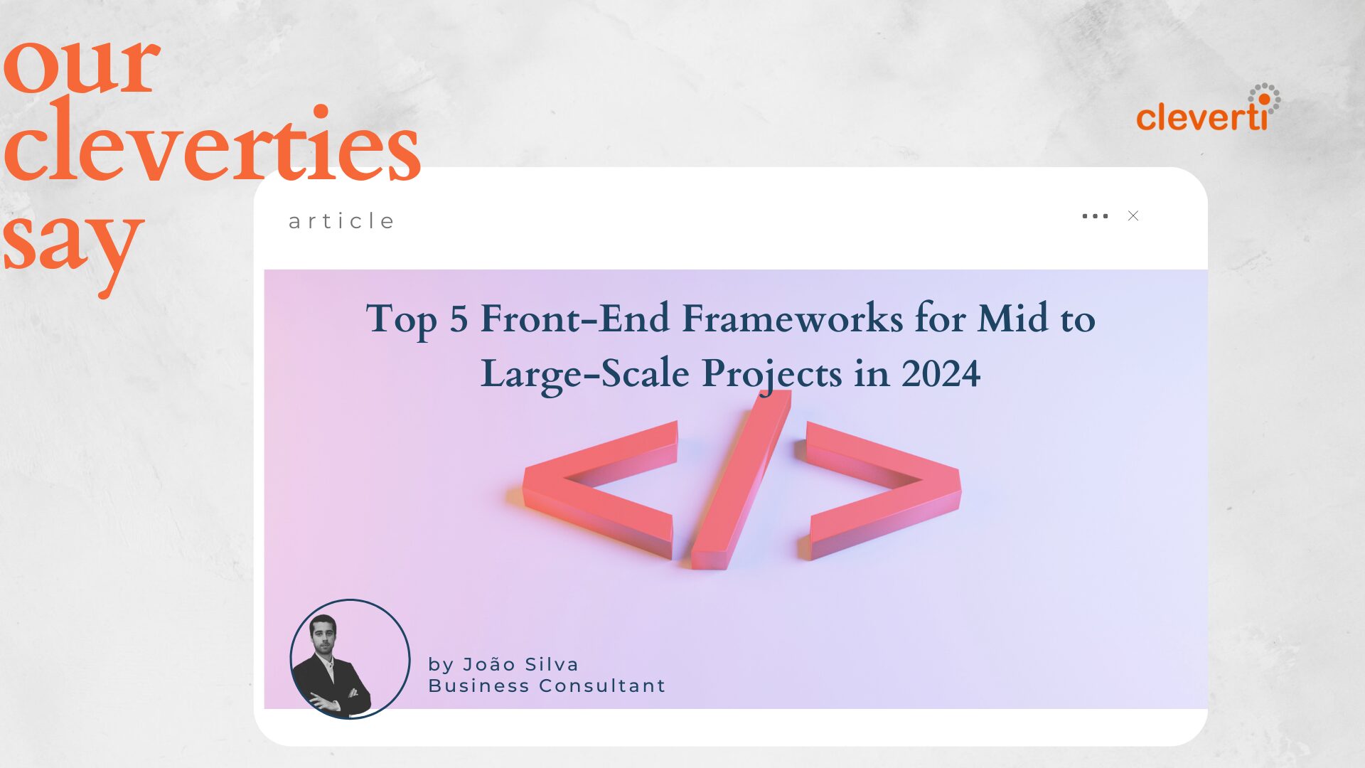Top 5 Front End Frameworks For Mid To Large Scale Projects In 2024 Top 5 Front End Frameworks For Mid To Large Scale Projects In 2024